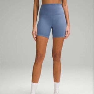 lululemon athletica Slate Blue Athletic Shorts